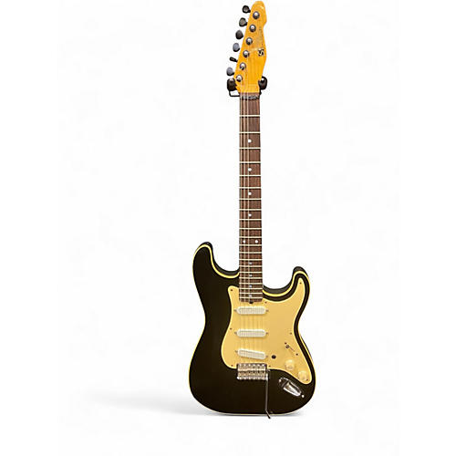 Used St Blues Blues King III Black Solid Body Electric Guitar Black