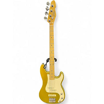 Used St. Blues PJ STYLE BASS Gold Electric Bass Guitar