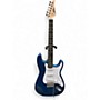 Used Stadium Strat Blue Solid Body Electric Guitar Blue