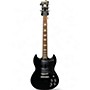 Used Stadium wt240 Black Solid Body Electric Guitar Black