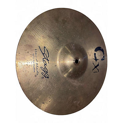 Used Stagg 13in CX1 Hi-hat pair Cymbal
