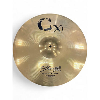 Used Stagg 18in CX CRASH RIDE Cymbal