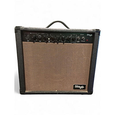 Used Stagg 20 AA R Guitar Combo Amp