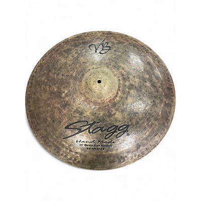 Used Stagg 21in Hand Made VB-RM21ZZ Sizzle Ride Medium Cymbal