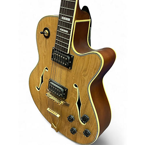 Used Stagg A300 Worn Brown Hollow Body Electric Guitar Worn Brown