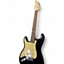 Used Stagg LEFT HAND STRAT BLACK Electric Guitar BLACK