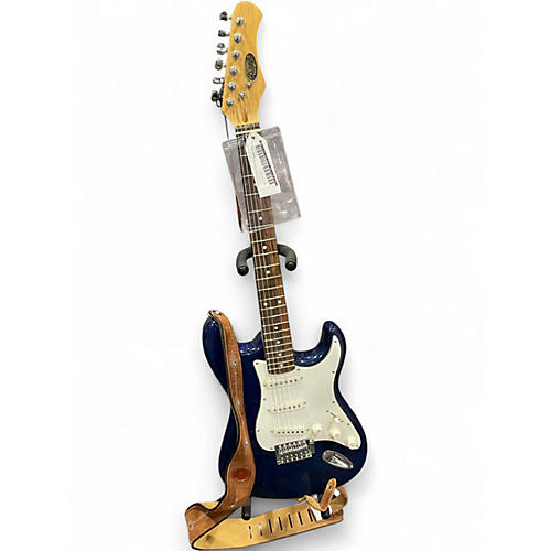Used Stagg MISC STRAT Baltic Blue Solid Body Electric Guitar Baltic Blue