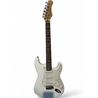 Used Stagg S300 White Solid Body Electric Guitar