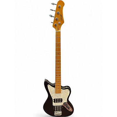 Used Stagg STAGGUAR Black Electric Bass Guitar