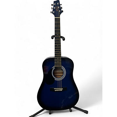 Stagg Used Stagg SW201 Blue Acoustic Guitar