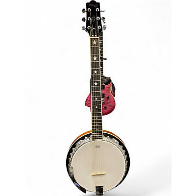 Used Stagg bjm30 G Honey Blonde Banjo