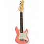 Used Stagg strat Pink Solid Body Electric Guitar Pink