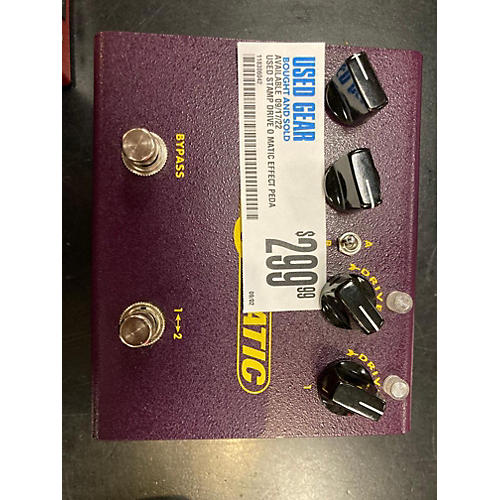 Stamp Used Stamp Drive O Matic Effect Pedal