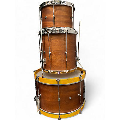 Used Standard 3 Piece Old Timer Amber Drum Kit