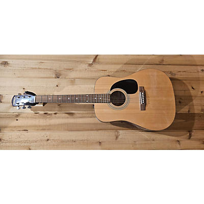 Starcaster by Fender Used Starcaster By Fender Acoustic Natural Acoustic Guitar