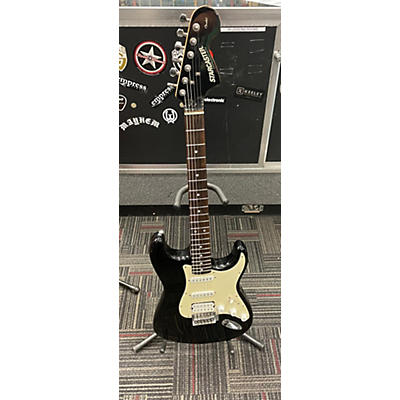 Starcaster by Fender Used Starcaster By Fender Stratocaster Black And White Solid Body Electric Guitar