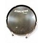Used Starcaster by Fender 5 Piece DRUMSET Black Drum Kit Black