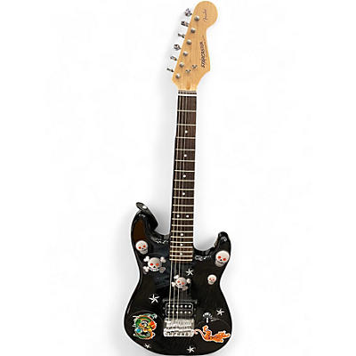 Used Starcaster by Fender MINI STRATOCASTER BLACK Electric Guitar