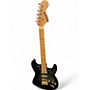Used Starcaster by Fender Strat Black Solid Body Electric Guitar Black