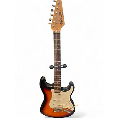 Used Starcaster by Fender Stratocaster 2 Color Sunburst Solid Body Electric Guitar