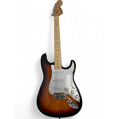 Starcaster by Fender Used Starcaster by Fender Stratocaster 3 Color Sunburst Solid Body Electric Guitar