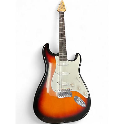 Used Starcaster by Fender Stratocaster 3 Color Sunburst Solid Body Electric Guitar