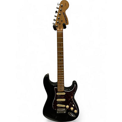 Starcaster by Fender Used Starcaster by Fender Stratocaster Black Solid Body Electric Guitar