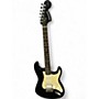 Used Starcaster by Fender Stratocaster Black Solid Body Electric Guitar Black