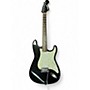 Used Starcaster by Fender Stratocaster Metallic Black Solid Body Electric Guitar Metallic Black