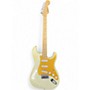 Used Starcaster by Fender Stratocaster Vintage White Solid Body Electric Guitar Vintage White