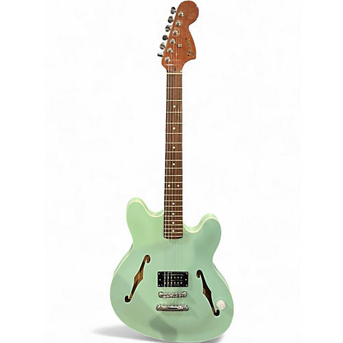 Used Starcaster by Fender TOM DELONGE  HOLLOWBODY SEA FOAM Hollow Body Electric Guitar SEA FOAM