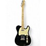 Used Starcaster by Fender Telecaster Black Solid Body Electric Guitar Black