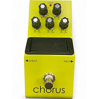 Used Starcaster by Fender chorus Effect Pedal