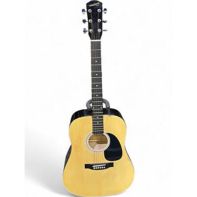 Used Starcaster by Fender starcaster Natural Acoustic Guitar