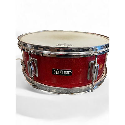 Used Starlight 5X14 MIJ 6 PLY LAUAN RED SPARKLE Drum