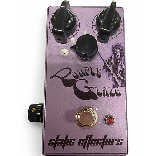 Used Static Effectors Purple Glaze Effect Pedal