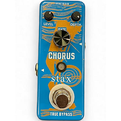 Used Stax Chorus Effect Pedal
