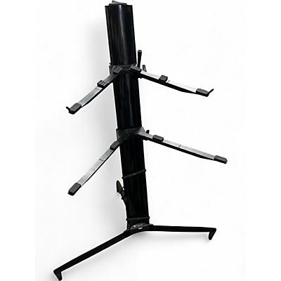 Used Stay 3-Tier Keyboard Tower Stand, Black Keyboard Stand