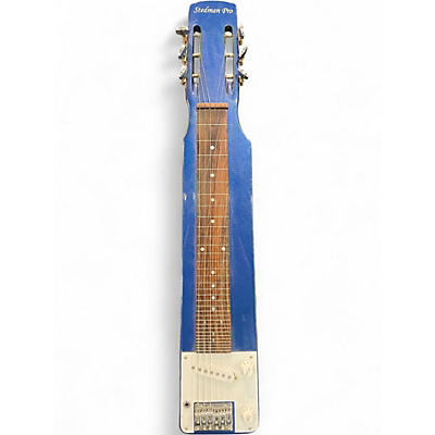 Used Stedman PRO Blue Sapphire Lap Steel