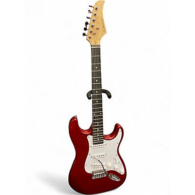 Used Stedman Pro STAR Metallic Red Solid Body Electric Guitar