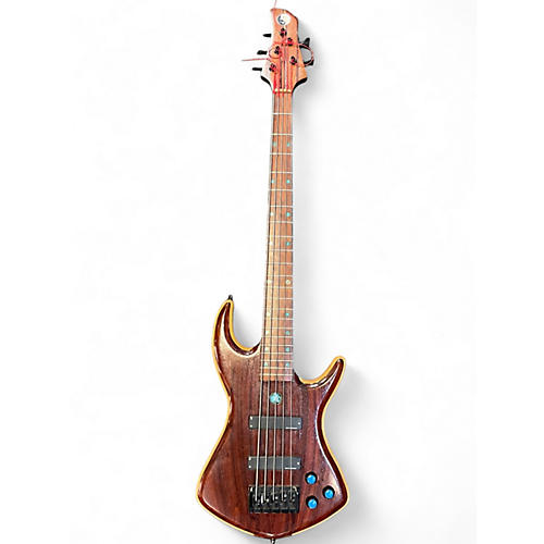 Used Steger Ying Yang  Natural Electric Bass Guitar Natural