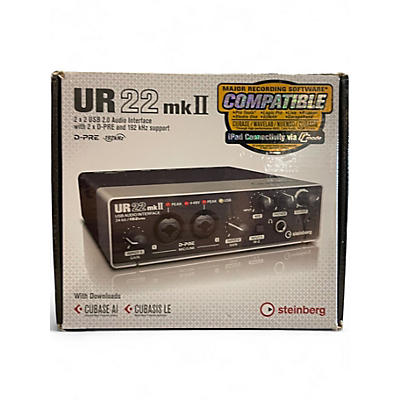 Used Steinberg UR22 MKII Audio Interface