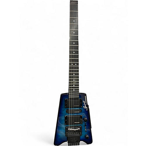 Steinberger Used Steinberger SPIRIT GT PRO DELUXE QUILT TRANS BLUE BURST Solid Body Electric Guitar TRANS BLUE BURST