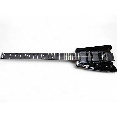 Used Steinberger SPIRIT GT PRO LH BLACK Solid Body Electric Guitar BLACK