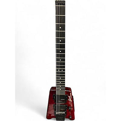 Used Steinberger SPIRIT GT PRO RED QUILT Solid Body Electric Guitar