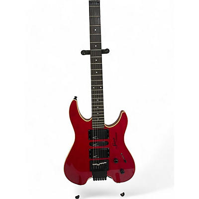 Steinberger Used Steinberger  SPIRIT GU-7R Trans Red Solid Body Electric Guitar