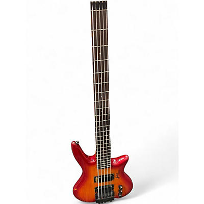 Used Steinberger SPIRIT XZ25 Cherry Sunburst Electric Bass Guitar