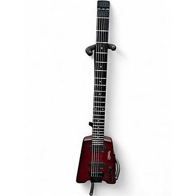 Used Steinberger SYNAPSE BARITONE Crimson Red Burst Solid Body Electric Guitar