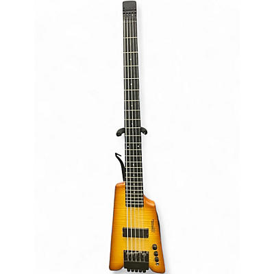 Used Steinberger SYNAPSE  Orange Electric Bass Guitar