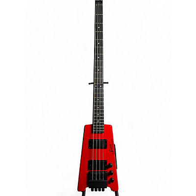 Steinberger Used Steinberger Spirit Bass Candy Apple Red Electric Bass Guitar